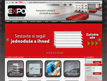 Tablet Screenshot of expocom.cz