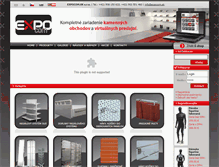 Tablet Screenshot of expocom.sk